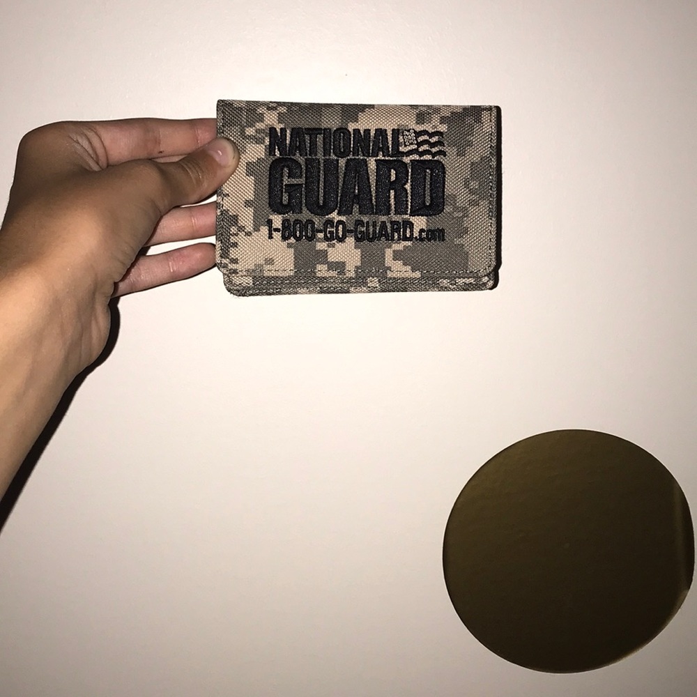 A national guard/army wallet